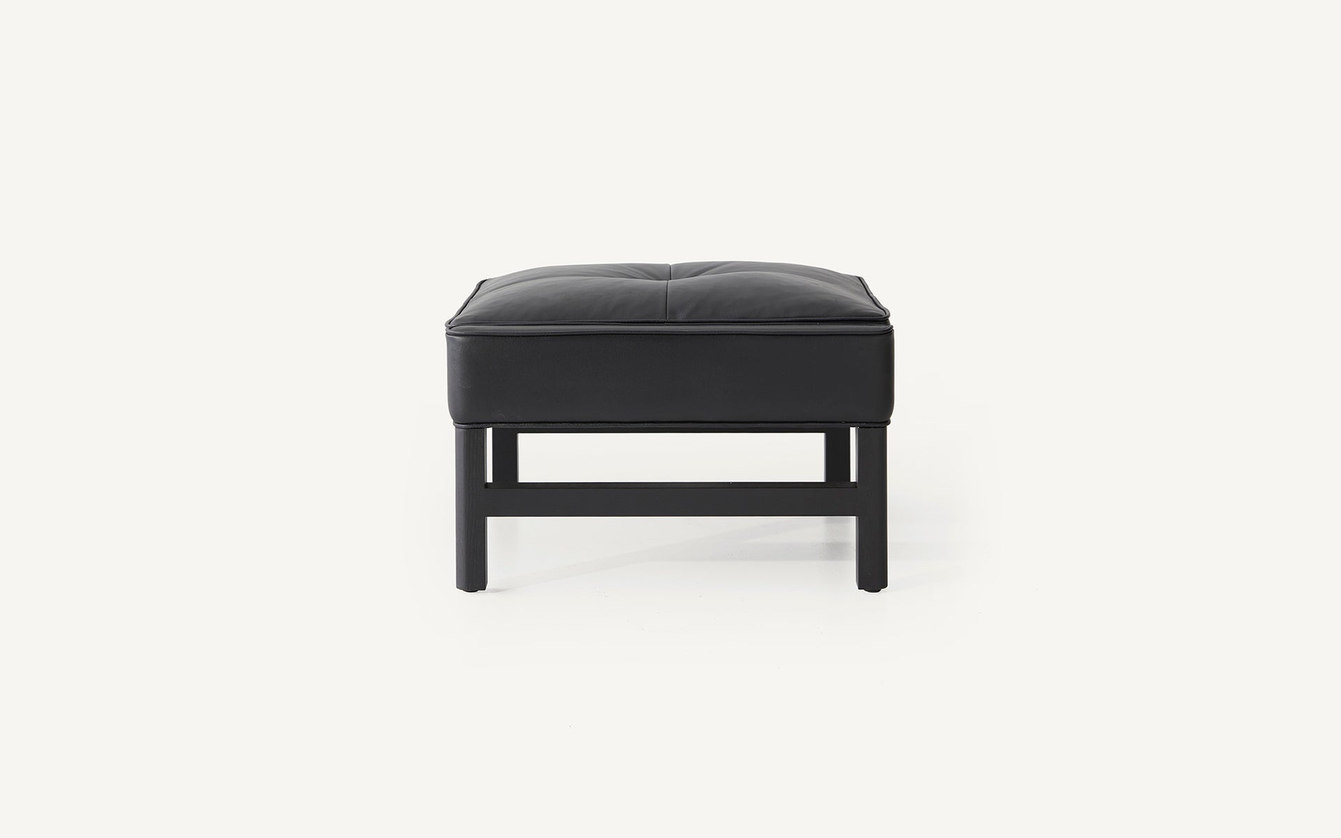 Wood Frame Ottoman