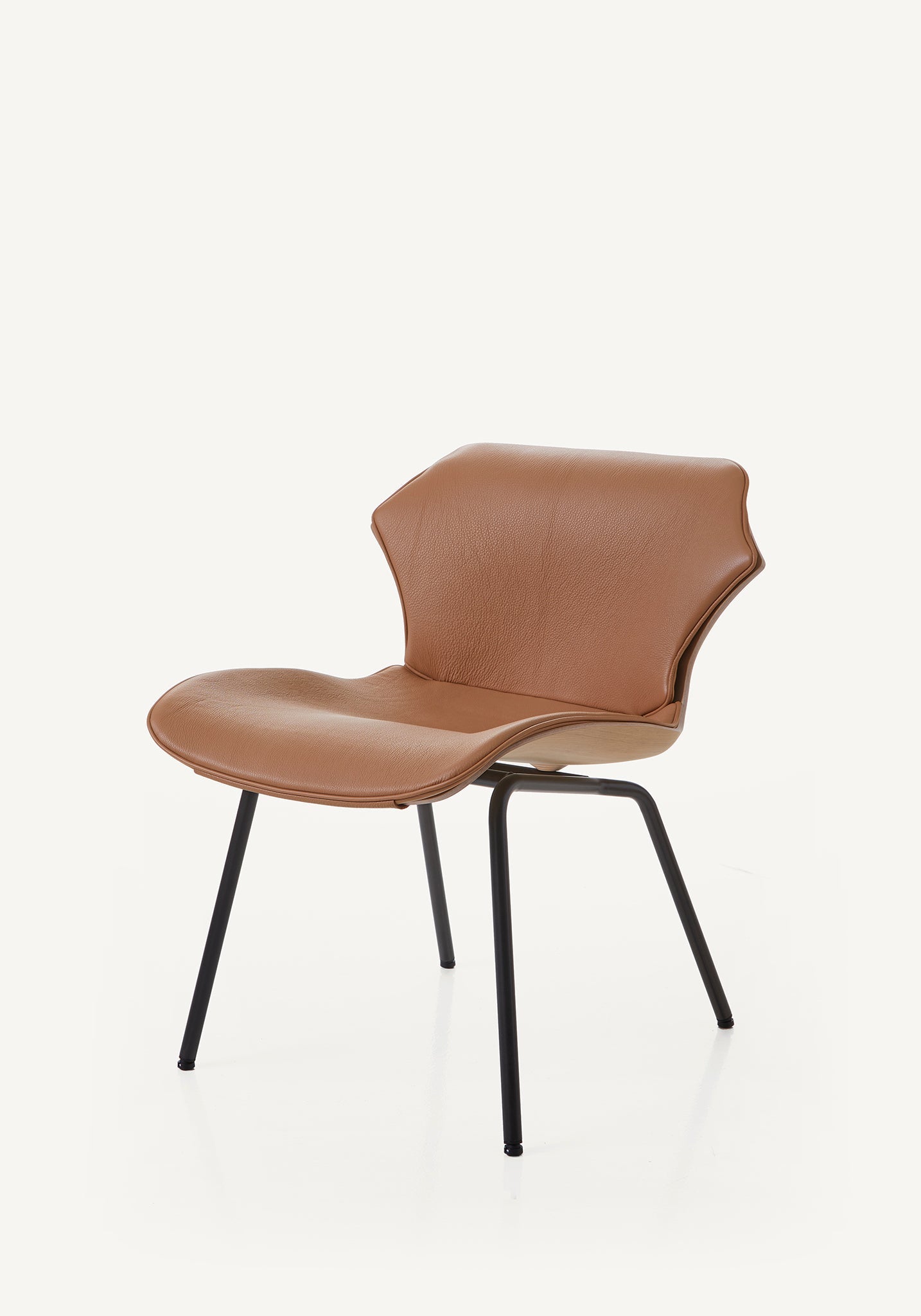 Petal Lounge Chair Metal Base