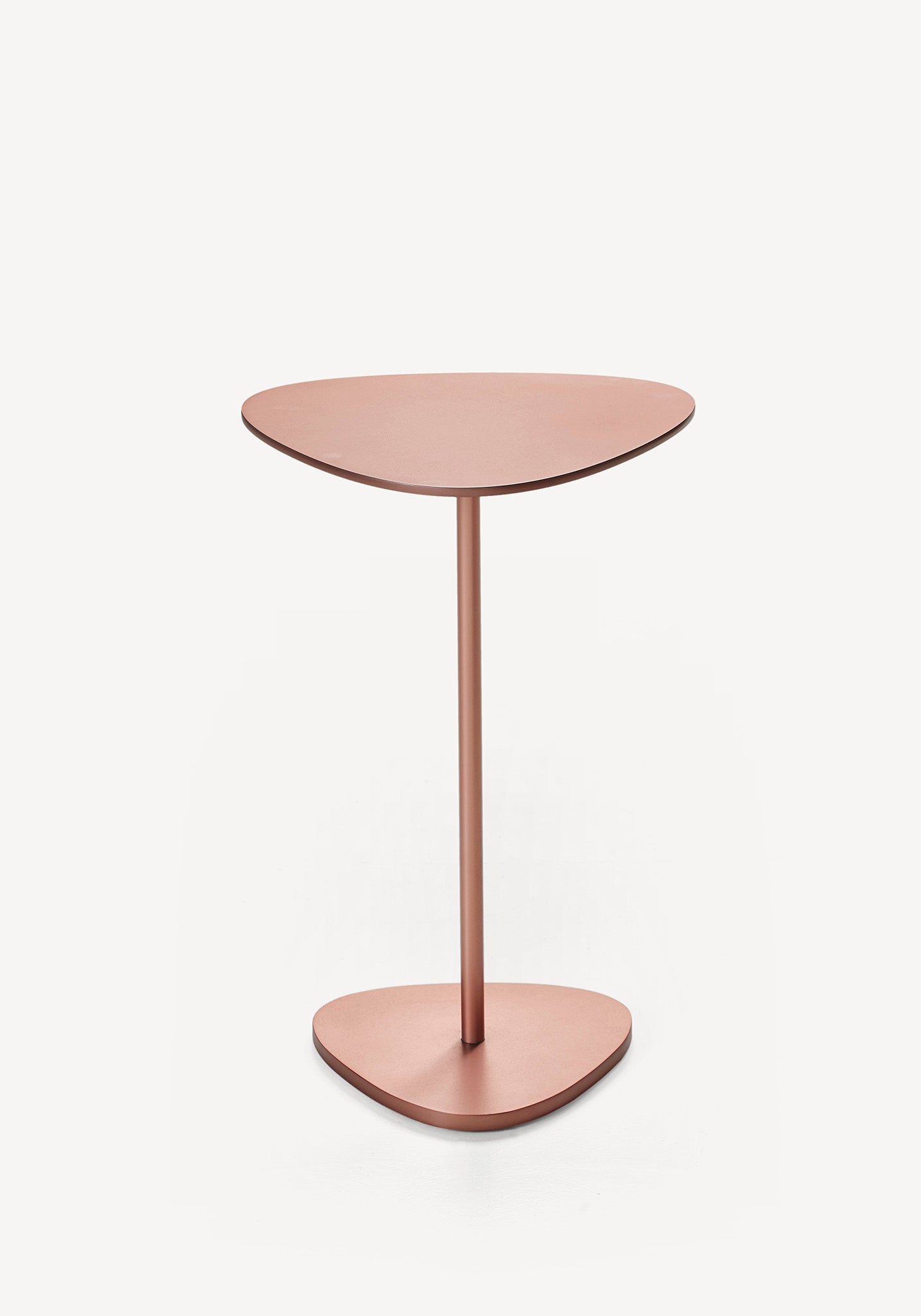 Trigon Pedestal Side Table