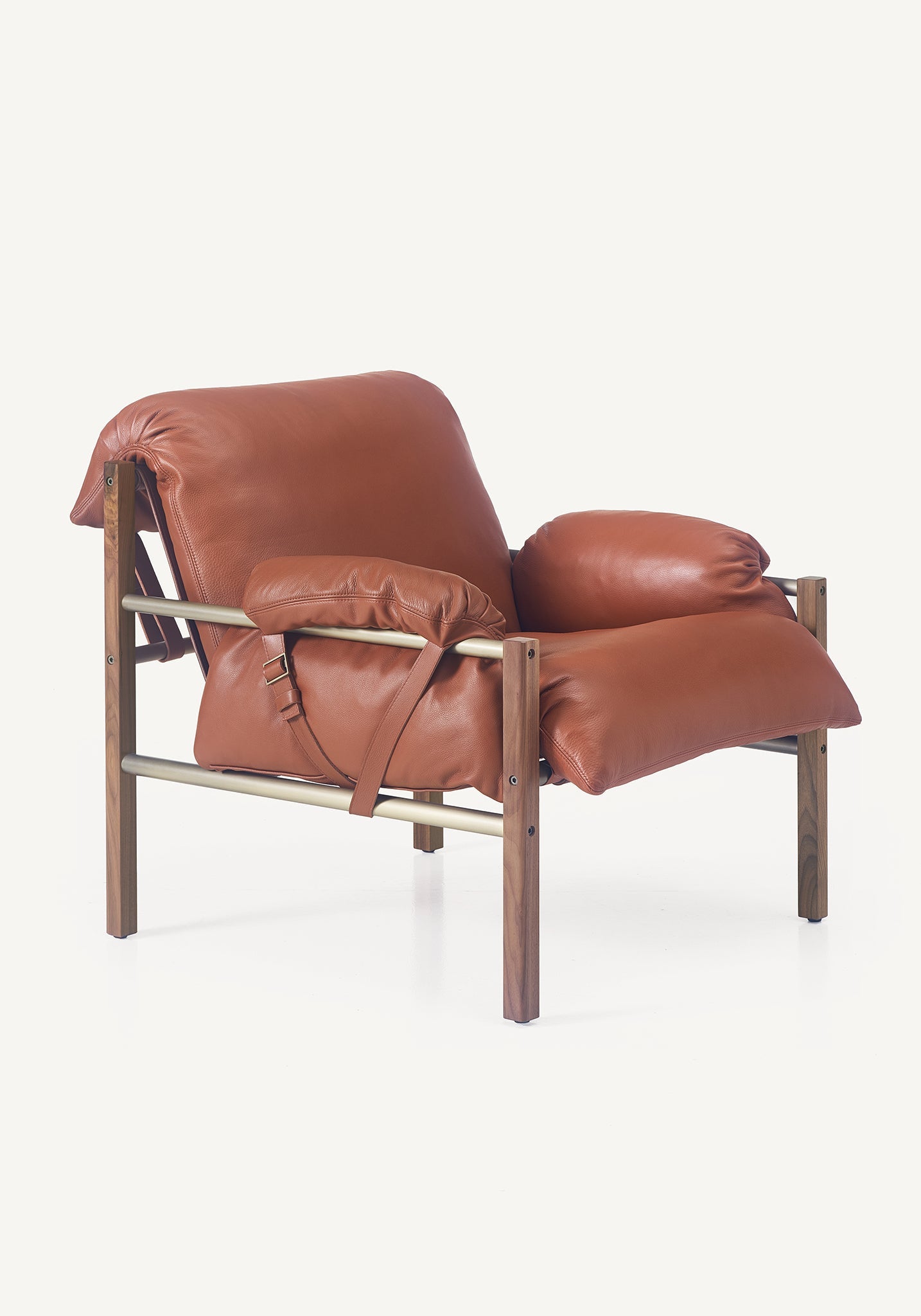 Sling Club Chair and Ottoman